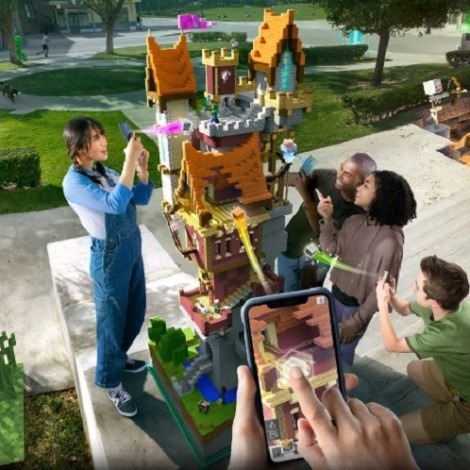 AR 游戏 Minecraft Earth 将于今年夏天登陆手机平台